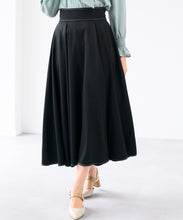 画像をギャラリービューアに読み込む, 配色ステッチフレアスカート/MM517203