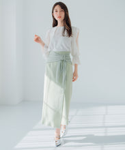 画像をギャラリービューアに読み込む, シフォンリボンタイトスカート/MM517207