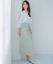 画像をギャラリービューアに読み込む, シフォンリボンタイトスカート/MM517207