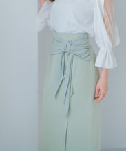 画像をギャラリービューアに読み込む, シフォンリボンタイトスカート/MM517207