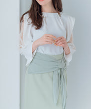 画像をギャラリービューアに読み込む, シフォンリボンタイトスカート/MM517207