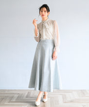 画像をギャラリービューアに読み込む, ツイード風パイピングスカート/MM517209