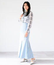 画像をギャラリービューアに読み込む, 異素材プリーツマーメイドスカート/MM517214