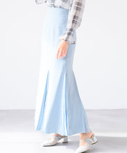 画像をギャラリービューアに読み込む, 異素材プリーツマーメイドスカート/MM517214