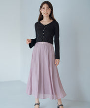 画像をギャラリービューアに読み込む, ピンタックフレアスカート/MM517216