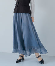 画像をギャラリービューアに読み込む, ラメシアーレイヤードスカート/MM517218