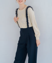 画像をギャラリービューアに読み込む, チュールサスペンダーワイドパンツ/MM517304