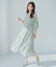 画像をギャラリービューアに読み込む, フリルスリーブシフォンワンピース/MM517408