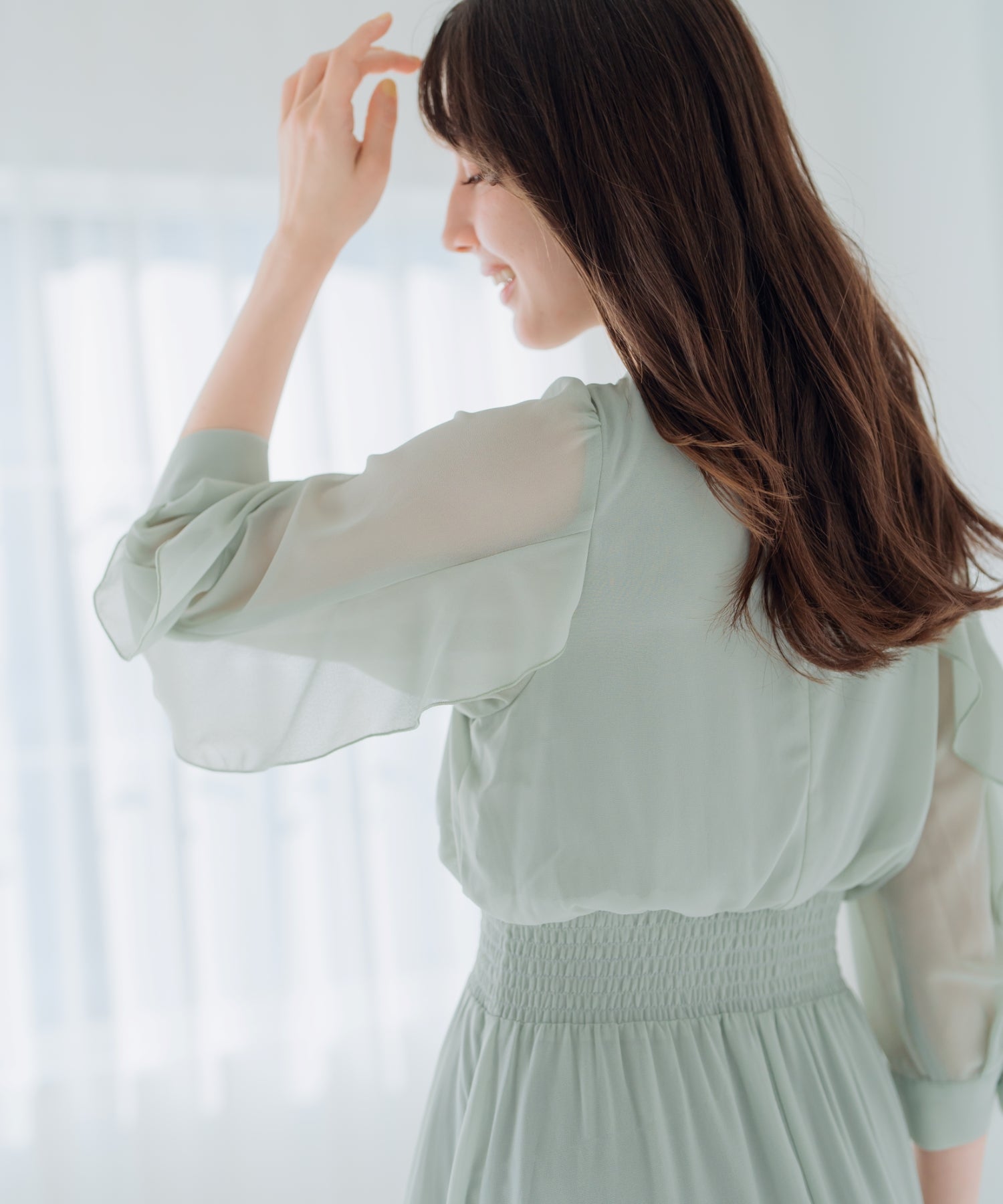 フリルスリーブシフォンワンピース/MM517408 – MISCH MASCH|31