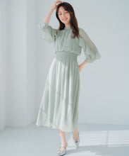 画像をギャラリービューアに読み込む, フリルスリーブシフォンワンピース/MM517408