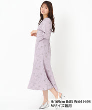 画像をギャラリービューアに読み込む, ラインフラワーワンピース/MM517414