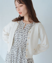 画像をギャラリービューアに読み込む, 小花柄プリーツワンピース/MM517416