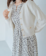 画像をギャラリービューアに読み込む, 小花柄プリーツワンピース/MM517416