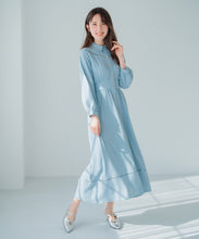 画像をギャラリービューアに読み込む, ハシゴレース切替シャツワンピース/MM517418