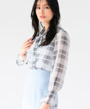 画像をギャラリービューアに読み込む, ボウタイシャーリングブラウス/MM518103