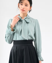 画像をギャラリービューアに読み込む, ボウタイシャーリングブラウス/MM518103