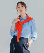 画像をギャラリービューアに読み込む, 袖レースシャツブラウス/MM518109