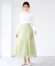 画像をギャラリービューアに読み込む, 2wayチュールフリルニット/MM518306