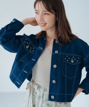 画像をギャラリービューアに読み込む, パールデニムジャケット/MM518501