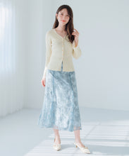 画像をギャラリービューアに読み込む, ラメフラワー刺繍スカート/MM527201