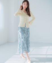 画像をギャラリービューアに読み込む, ラメフラワー刺繍スカート/MM527201