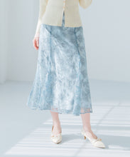 画像をギャラリービューアに読み込む, ラメフラワー刺繍スカート/MM527201