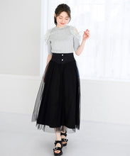 画像をギャラリービューアに読み込む, レイヤードシアースカート/MM527202