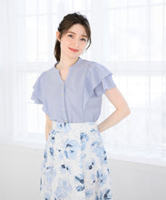 画像をギャラリービューアに読み込む, ダブルフリルカットブラウス/MM528103