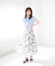 画像をギャラリービューアに読み込む, シアーフリルボウタイブラウス/MM528105