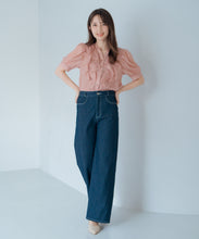 画像をギャラリービューアに読み込む, ラッフルシアーブラウス/MM528107