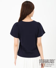 画像をギャラリービューアに読み込む, PEANUTSデザイン袖フレアTシャツ/MM528206