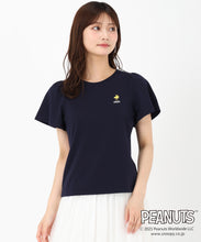 画像をギャラリービューアに読み込む, PEANUTSデザイン袖フレアTシャツ/MM528206