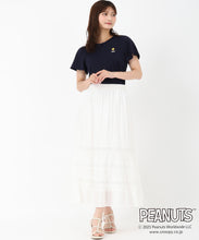 画像をギャラリービューアに読み込む, PEANUTSデザイン袖フレアTシャツ/MM528206