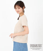 画像をギャラリービューアに読み込む, PEANUTSデザインバックプリントTシャツ/MM528207