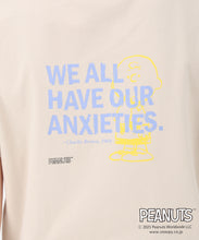 画像をギャラリービューアに読み込む, PEANUTSデザインバックプリントTシャツ/MM528207