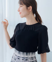 画像をギャラリービューアに読み込む, シアーバルーン袖ビスチェニット/MM528301