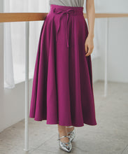 画像をギャラリービューアに読み込む, バイカラーウエストフレアスカート/MM537201