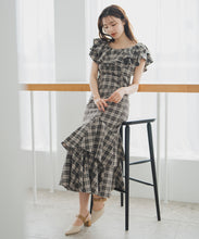 画像をギャラリービューアに読み込む, ランダムフレアチェックスカート/MM537202