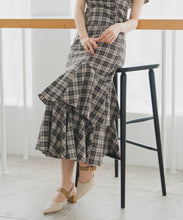 画像をギャラリービューアに読み込む, ランダムフレアチェックスカート/MM537202
