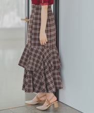 画像をギャラリービューアに読み込む, ランダムフレアチェックスカート/MM537202