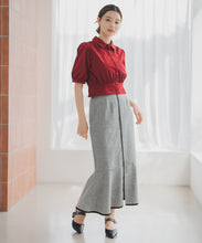 画像をギャラリービューアに読み込む, フロントジップマーメイドスカート/MM537203