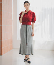 画像をギャラリービューアに読み込む, フロントジップマーメイドスカート/MM537203