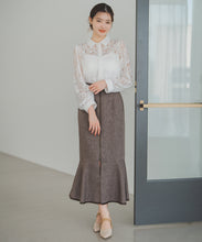 画像をギャラリービューアに読み込む, フロントジップマーメイドスカート/MM537203