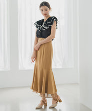 画像をギャラリービューアに読み込む, 裾シアーマーメイドスカート/MM537206