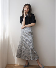 画像をギャラリービューアに読み込む, ボタニカルジャガードマーメイドスカート/MM537207