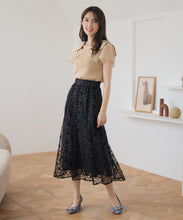 画像をギャラリービューアに読み込む, テープ刺繍フレアスカート/MM537208