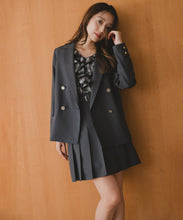 画像をギャラリービューアに読み込む, ベルト付きタックミニスカート/MM537211