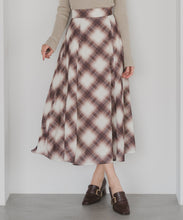 画像をギャラリービューアに読み込む, バイアスチェックプリントスカート/MM537213