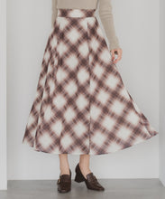 画像をギャラリービューアに読み込む, バイアスチェックプリントスカート/MM537213