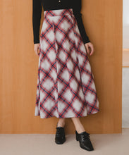 画像をギャラリービューアに読み込む, バイアスチェックプリントスカート/MM537213